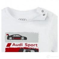 Детская рубашка с длинным рукавом Audi Sport VAG 1438170674 2 CPL2 3201900706 - Изображение 3