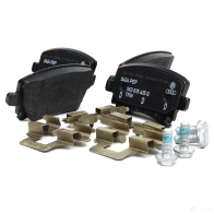 Оригинальные задние тормозные колодки A3 8P A4 B7 Golf 5 6 Touran VAG 1425579410 51 T2G 1K0698451P - Изображение 2
