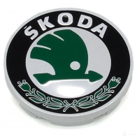 Оригинальная крышка ступицы колеса (Skoda) Ø 56 мм VAG 3ZSOGS O 6U0601151LMHB 1262848033 - Изображение 2