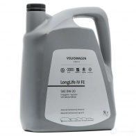 Оригинальное моторное масло LONGLIFE 4 IV FE 508,00 509,00 0W-20 - 5 л VAG GS60577M4 2H 76Y7P 1437966356