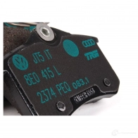Оригинальные задние тормозные колодки A4 A6 EXEO GOLF 2 3 PASSAT VAG 471NN NM 8E0698451L 21622492 - Изображение 4