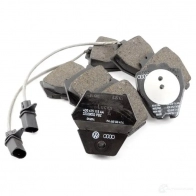 Тормозные колодки дисковые, передние VAG BRQIS B 4B0 698 151 S 21616336 - Изображение 3