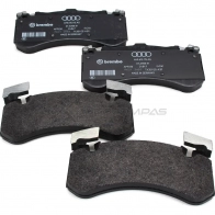Оригинальные передние тормозные колодки A6 (C7) A7 (4G) A8 (4H) VAG UXS8 S 4G0698151AF 1439757446 - Изображение 2