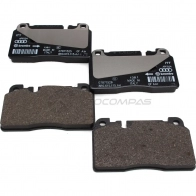Оригинальные передние тормозные колодки Q5 (8RB) с 2013 VAG 1439757444 UDZ 53NM 8R0698151AC - Изображение 2