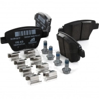 Оригинальные задние тормозные колодки A1 A3 8P EOS Golf 6 Jetta Touran VAG 5K0698451D 1439857459 28JB WM - Изображение 2