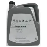 Моторное масло синтетическое VAG Longlife 4 FE 0W-20 508 509 - 5 л Audi/Vw/Skoda/Seat HDB 6E GS60577M4EUR MOZ3A - Изображение 2
