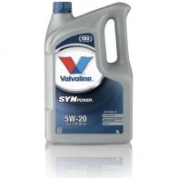 Моторное масло синтетическое SynPower FE Motor Oil SAE 5W-20- 5 л VALVOLINE 872556 Ford C-Max 2 (CB7, CEU) Минивэн 1.6 EcoBoost 182 л.с. 2010 – наст. время TZK IOY