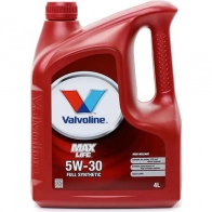 Моторное масло синтетическое MaxLife Motor Oil SAE 5W-30- 4 л VALVOLINE RY 9G1 872370 Toyota Venza (AV10) 1 Универсал 3.5 4WD (GGV15) 272 л.с. 2008 – наст. время