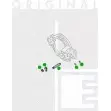 Крепление тормозных колодок