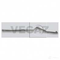 Выхлопная труба глушителя VEGAZ mr315 1437874259 CAQ 0G66 - Изображение 2