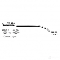 Выхлопная труба глушителя VEGAZ ftr280erns DLLX0M Q 1437876410 - Изображение 2