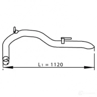 Выхлопная труба глушителя VEGAZ mr322erns 1437875333 FQ IK5F2