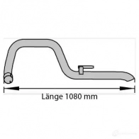 Выхлопная труба глушителя VEGAZ DT FA6 mr316 1437875001 - Изображение 2