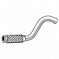 Выхлопная труба глушителя