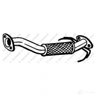 Выхлопная труба глушителя