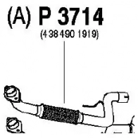 Выхлопная труба глушителя VEGAZ mr268 1437878956 NIK 2I - Изображение 2