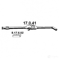 Передний глушитель VEGAZ 1437898320 ERPPF1 C rs247eber - Изображение 2