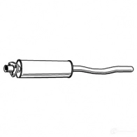 Передний глушитель VEGAZ A2QIR F 1438780164 as47