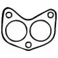 Прокладка трубы глушителя