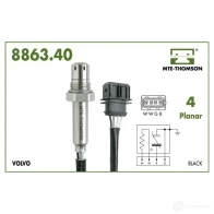 Лямбда зонд, кислородный датчик VEGAZ uls611 X2V 2N 1437896495 - Изображение 2