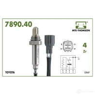 Лямбда зонд, кислородный датчик VEGAZ uls619 1437897381 NGG K6 - Изображение 2