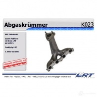 Выпускной коллектор VEGAZ 1437859087 OUEGBE 8 vak210