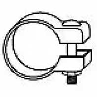 Хомут глушителя VEGAZ EXO 50V 1437866045 vag41
