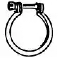 Хомут глушителя VEGAZ E 72M6 mm115 1437867681
