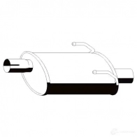 Задний глушитель VEGAZ 1437900567 W 0ADT6P fts444