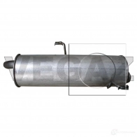 Задний глушитель VEGAZ pgs355 7MO63 BQ 1437855111 - Изображение 2