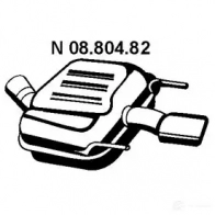 Задний глушитель VEGAZ os607eber NSXY 5D 1437862104