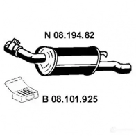 Задний глушитель VEGAZ os337ebern 1437856898 8HI EM - Изображение 2
