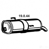 Задний глушитель VEGAZ pgs195eber 1437856164 G3Y D7 - Изображение 2