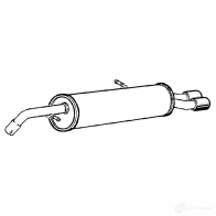 Задний глушитель VEGAZ G1ZXZ 6 1437861581 pgs362
