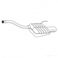 Задний глушитель