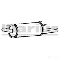 Задний глушитель VEGAZ 1437899720 44XC OQ8 os416