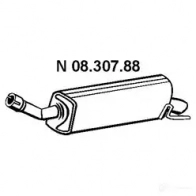 Задний глушитель VEGAZ 1437854900 os691ebern BQ9 HJS - Изображение 2