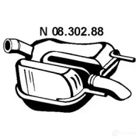 Задний глушитель VEGAZ 9OM1 3K5 os592eber 1439110636