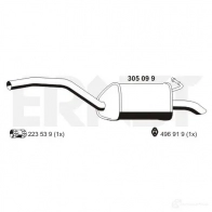 Задний глушитель VEGAZ 1437855006 KH 3L6 fs611erns - Изображение 2