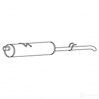 Задний глушитель VEGAZ S NRXO 1437855973 rs491