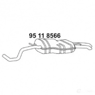 Задний глушитель VEGAZ EYD 9C vs321ebern 1437899473 - Изображение 2