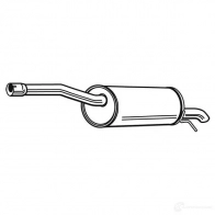 Задний глушитель VEGAZ rs450 1437898494 XDS08 R