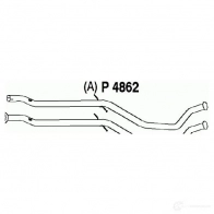 Ремкомплект трубопровода катализатора VEGAZ HC V5D1 1437912715 pgr255 - Изображение 2