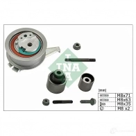 Комплект роликов ГРМ INA 4005108954640 Seat Leon (5F5) 3 Купе 2.0 TDI 110 л.с. 2013 – 2024 KZ NAA 530065009