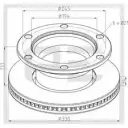 Тормозной диск PE AUTOMOTIVE 256.056-00A WN45IEN HQ H1SF 784972