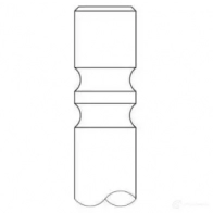 Впускной клапан INTERVALVES BR S7W 7562113590029 1359002 311036084