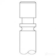 Впускной клапан INTERVALVES 2158032 3333894 7562121580326 F84FOU S