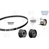 Водяной насос, помпа + комплект зубчатого ремня OPTIBELT KT 1025 KT 1025 W1 WP1047 Opel Astra (F) 1 Универсал 2.0 i 16V (F08. C05) 150 л.с. 1993 – 1998