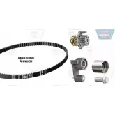 Водяной насос, помпа + комплект зубчатого ремня OPTIBELT Audi TT (8N) 1 1998 – 2006 KT 1301 W1 WP1019 K T1301
