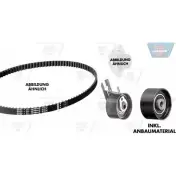 Водяной насос, помпа + комплект зубчатого ремня OPTIBELT Ford Fiesta 6 (CB1, CCN) Хэтчбек 1.4 TDCi 68 л.с. 2009 – 2025 KT 1328 KT 1328 W4 ZRK 1441